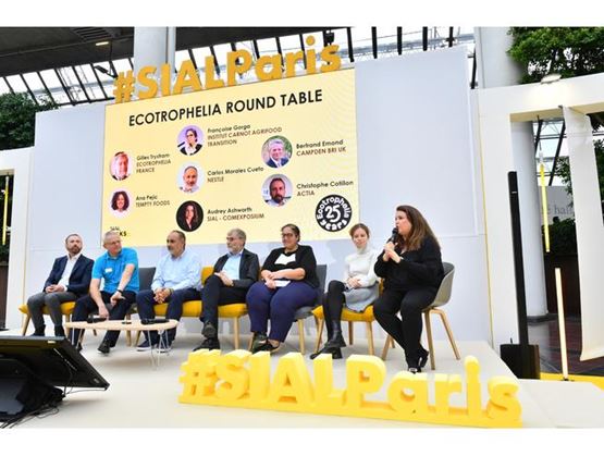 Ecotrophelia round table at SIAL