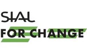 Text “SIAL FOR CHANGE” in black with green graphic elements on a light background.