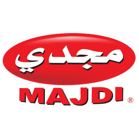 Logo de Majdi, une marque alimentaire proposant une variété de produits