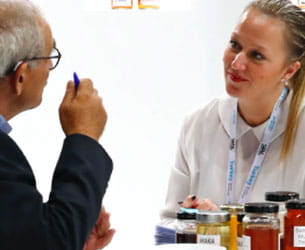 Exhibitors and visitors at SIAL Paris