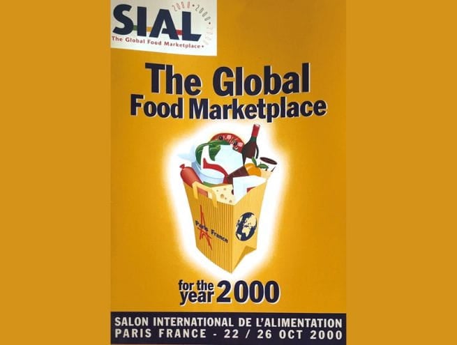 SIAL Paris 2000 key visual