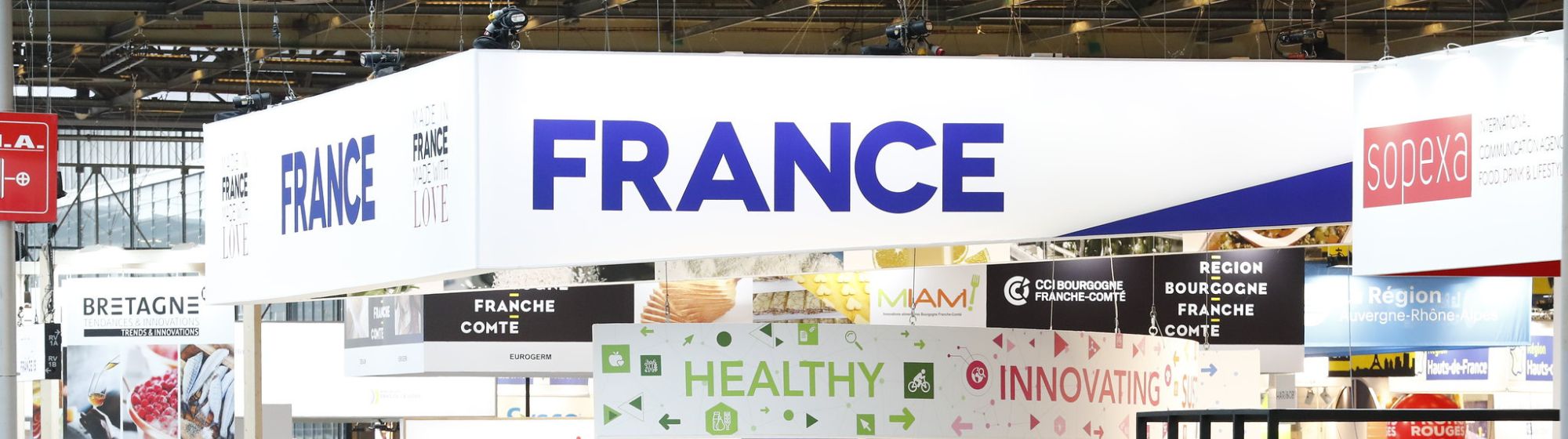 France's booth on SIAL Paris