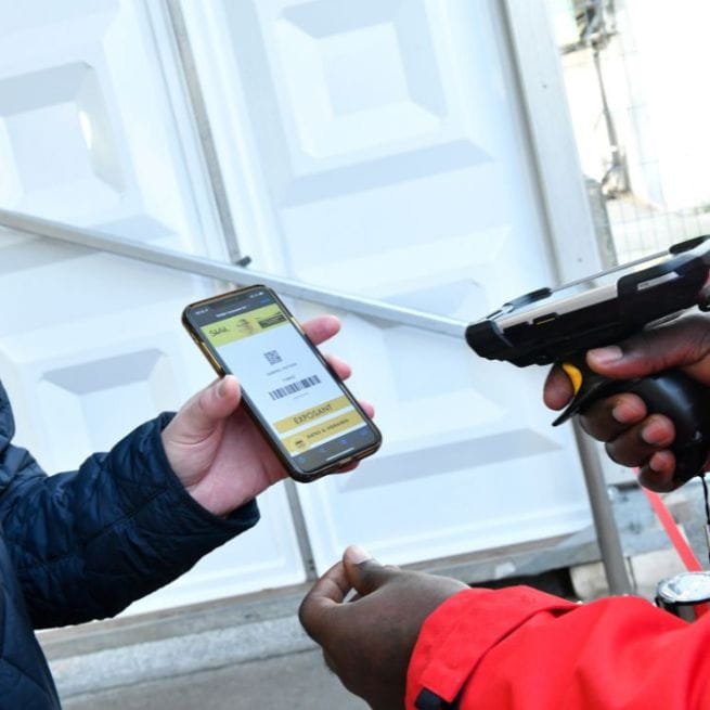 Badge scanning at SIAL Paris