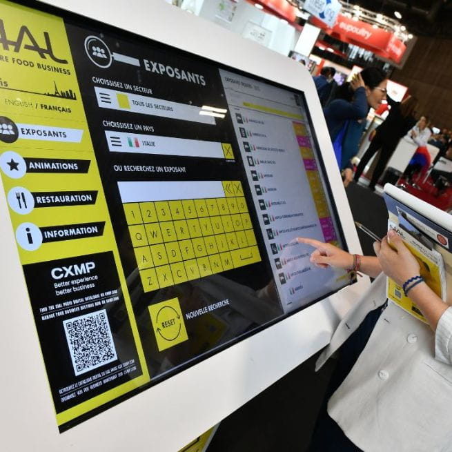 Plan interactif à SIAL Paris