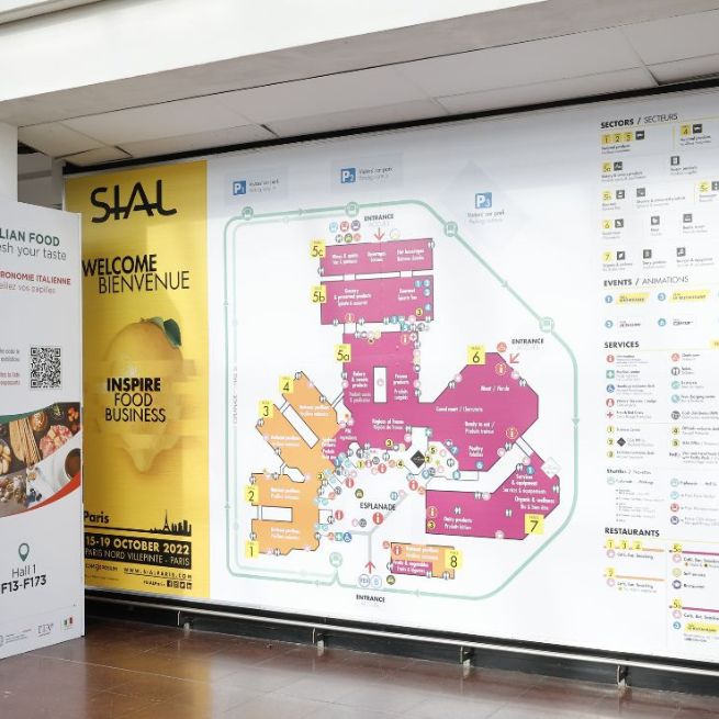 Plan de SIAL Paris