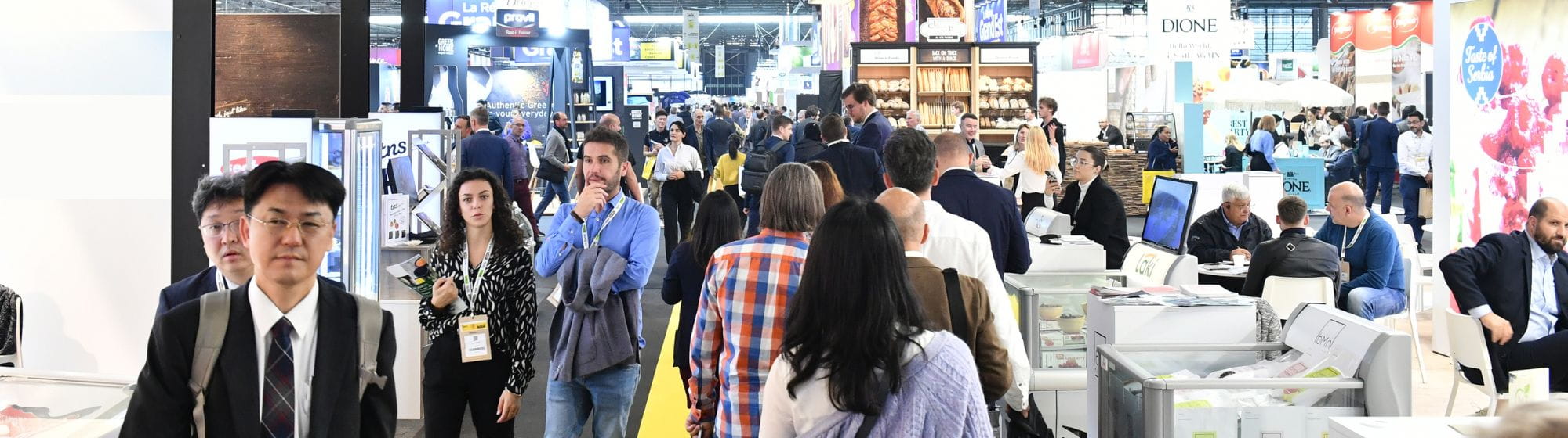 People in exhibition 