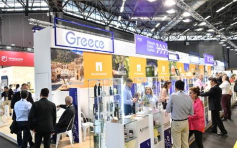 Stand de la Grèce sur SIAL Paris