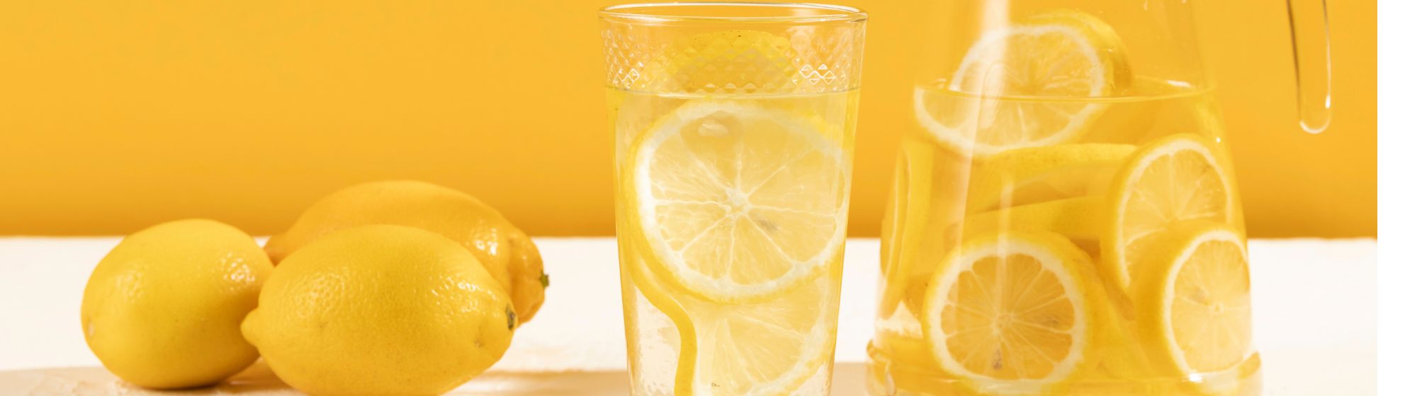 Eau avec du citron