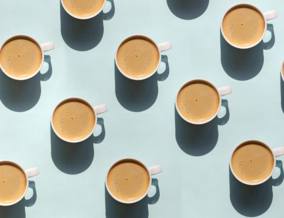 Cups of coffee