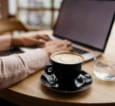 Coffee cup on a table