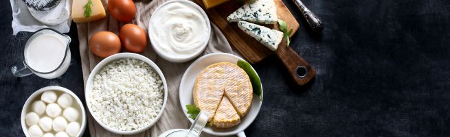 Produits laitiers et oeufs