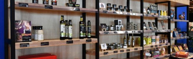 Delicatessen aisle