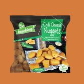 Bag of chili cheese nuggets from the brand Snowdonia.