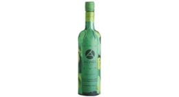 Bouteille en papier contenant de l'huile d'olive extra vierge biologique de la marque Aeons.