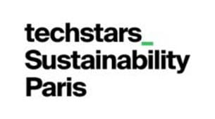 Techstars Sustainability Paris logo - startup accelerator focused on sustainability