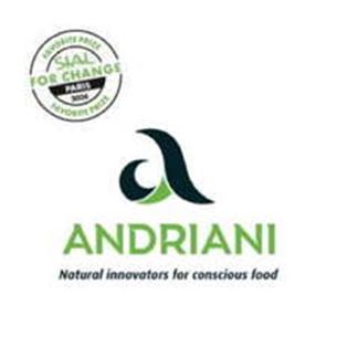 Logo d'Andriani, lauréat du Prix Coup de Cœur au SIAL For Change 2024