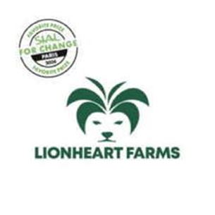 Logo de Lionheart Farms, lauréat du Prix Coup de Cœur au SIAL For Change 2024