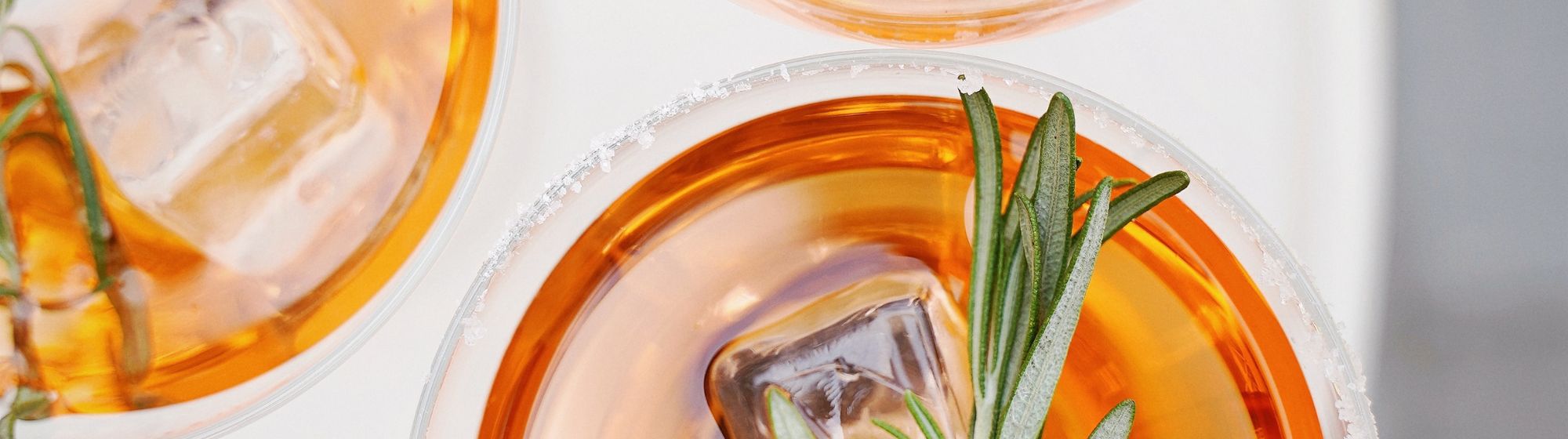Boissons avec des glaçons