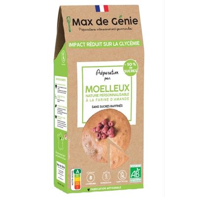 Préparation pâtisserie sans sucres ajoutés