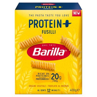Pâtes enrichies en protéines
