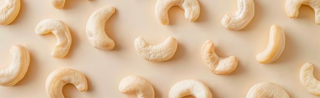 Whole cashew nuts