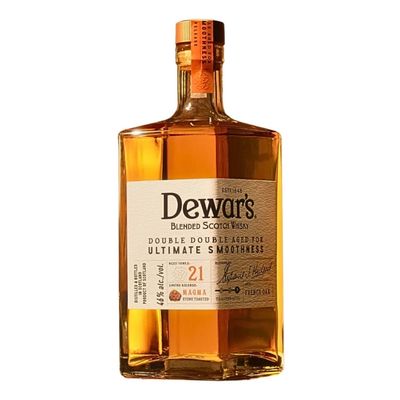 Bouteille de whisky écossais Dewar’s 21 ans