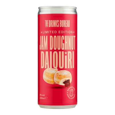 Canette de cocktail daiquiri saveur donut, édition limitée