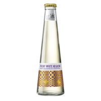 Non-alcoholic negroni-style beverage bottle displayed on a white background