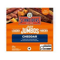 Saucisses géantes fourrées au cheddar de Schneiders