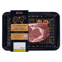 Steak de boeuf angus maturé 40 jours d'Aldi