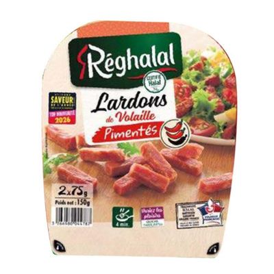 Lardons volaille halal fumés
