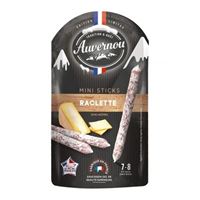Mini raclette sausage snack