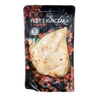 Filet de poulet piment emballé