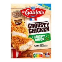 Poulet croustillant oignon pané
