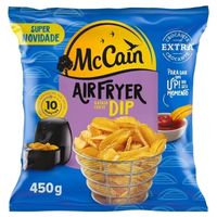 Frozen fries designed for air fryer cooking shown in McCain packaging